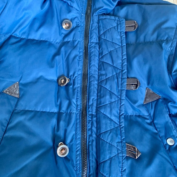 Mens DSquared2 Goose Down Jacket with fur hood - Picture 8 of 9